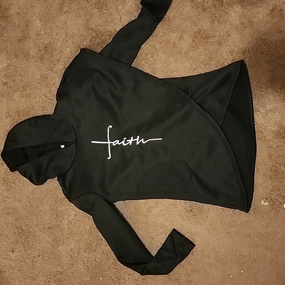 Black hoodie